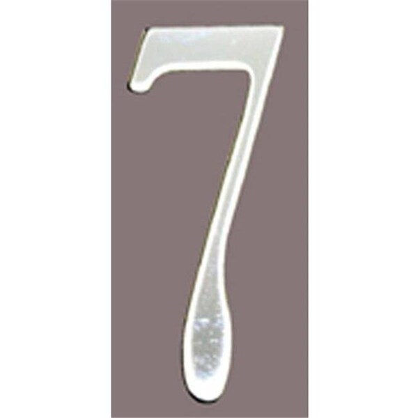 Mailbox Accessories Mailbox Accessories SS2-Number 7 Stnls Steel Address Numbers Size - 2 Number - 7-Stainless Steel SS2-Number 7 - main